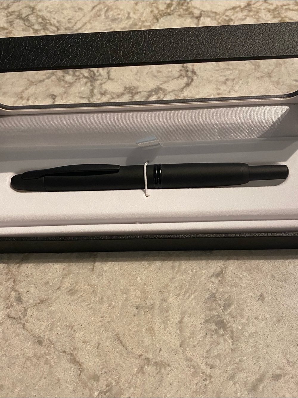 NEW Pilot Vanishing Point Fountain Pen Matte Black Fone Nib - Picture 2 of 6